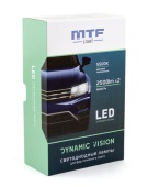 Лампы H4 светодиодные MTF Light Dynamic Vision 5500К 2шт.