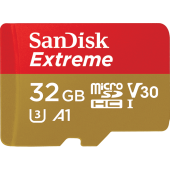 MicroSD 32Gb 10 class SanDisk Extreme Action Cameras