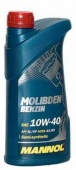 Масло Mannol 10W40 SL/CF Molibden benzin, 1л п/с. 
