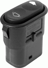 Кнопка электростеклоподъемников ВАЗ-2101-099, ВАЗ-2113-15, ВАЗ-2110 и мод. (92.3709)
