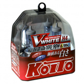 Лампы Koito H4 (60/55) (100/90) Whitebeam 2шт.