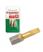Набор бит  2пр. SL-1,2*6,5 50мм, Hammer