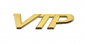 Наклейка металл "VIP" золото