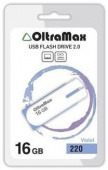 Флеш-накопитель USB 16GB Oltramax OM-16GB-220 фиолетовый
