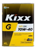 Масло Kixx 10W40 SL Gold, 4л п/с.