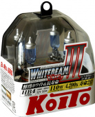 Лампы Koito НВ4 (55) (100) 9006 Whitebeam 2шт.