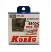 Лампы Koito H4 (60/55) (135/125) Whitebeam Premium 2шт.