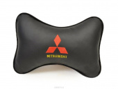 Подушка на подголовник "Лорд" с логотипом Mitsubishi