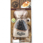 Ароматизатор подвесной органический Coffee Freshco (капучино)