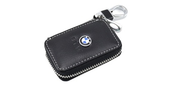 Ключница с логотипом BMW кожа М11