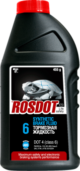 Тормозная жидкость DOT6 для ABS РосДот, 910мл