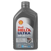 Масло Shell  5W30 SN Helix Ultra ECT, 1л син.