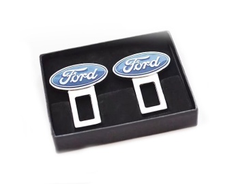 Заглушка ремня безопасности Ford хром