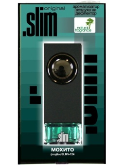 Ароматизатор на дефлектор FKVJP Slim SLIMV- 124 8мл (мохито)