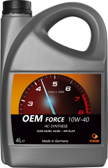 Масло OEM Force 10W40 SL/CF, 1л п/син.