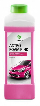 Шампунь для бесконтактной мойки GraSS Active Foam Pink, 1,0л