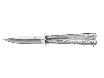 Нож складной-бабочка металл A307A