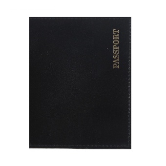 Обложка для паспорта, тиснение, чёрная глянцевая