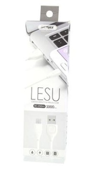 Кабель USB - microUSB белый 1,0м