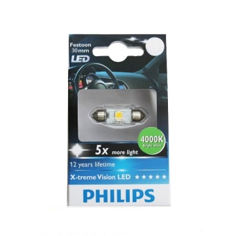 Лампа SV8.5 38мм (led) Philips 4000К (блистер)