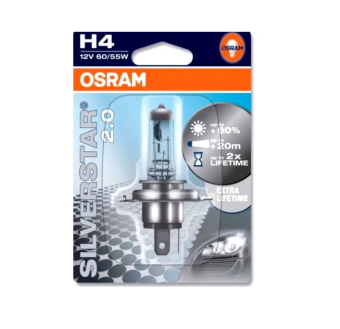 Лампа Osram H4 (60/55) (+60% яркости)