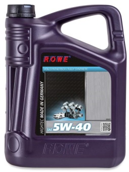 Масло Rowe  5W40 SN/CF RS I, 5л син.