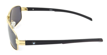 Очки BMW 750 золотистая оправа серые