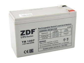 Аккумулятор  7,2Ач ZDF 1207 AGM 12В