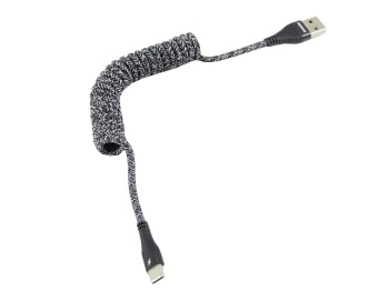 Кабель USB - type C черный 2,1А 1,0м Remax RC-139